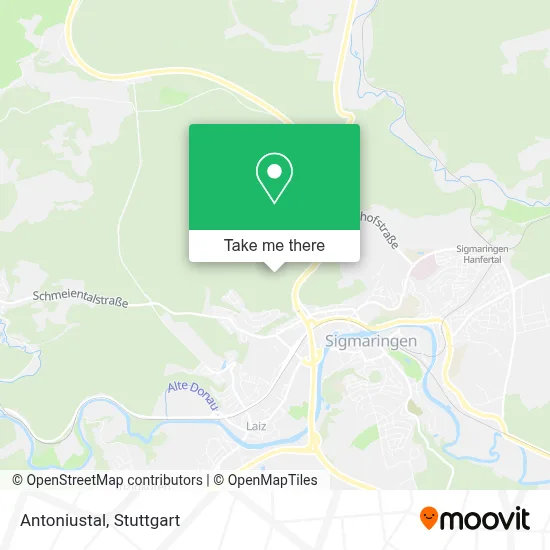 Antoniustal map