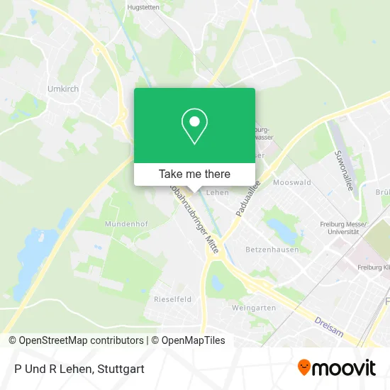 P Und R Lehen map