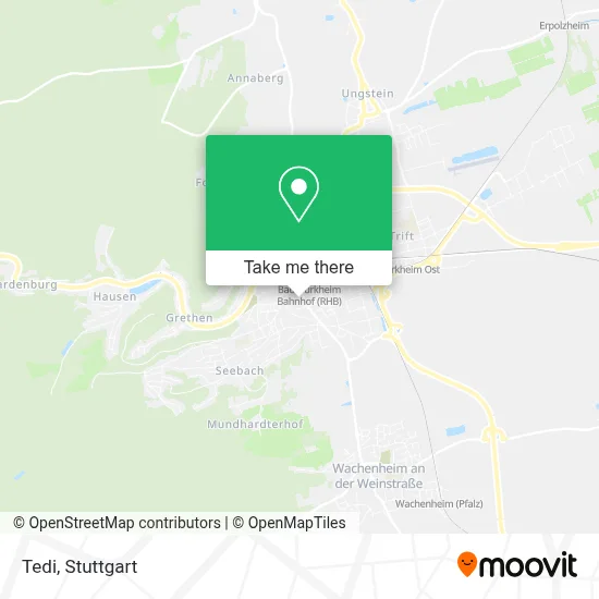 Tedi map