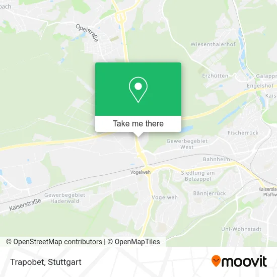 Trapobet map