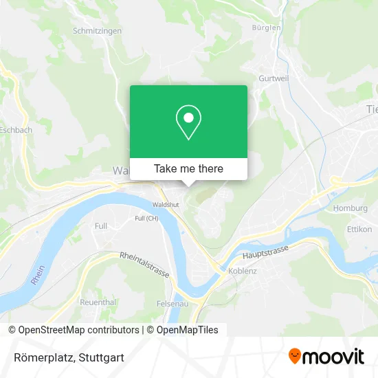 Römerplatz map