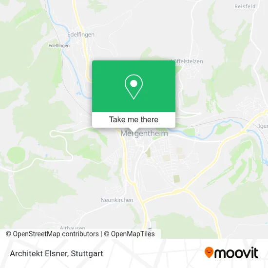 Architekt Elsner map