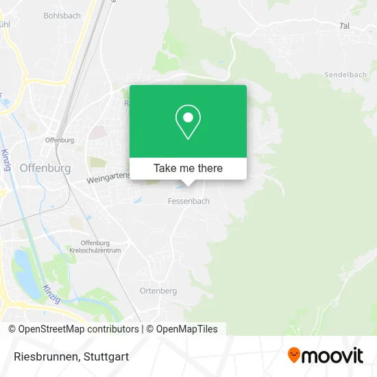 Riesbrunnen map