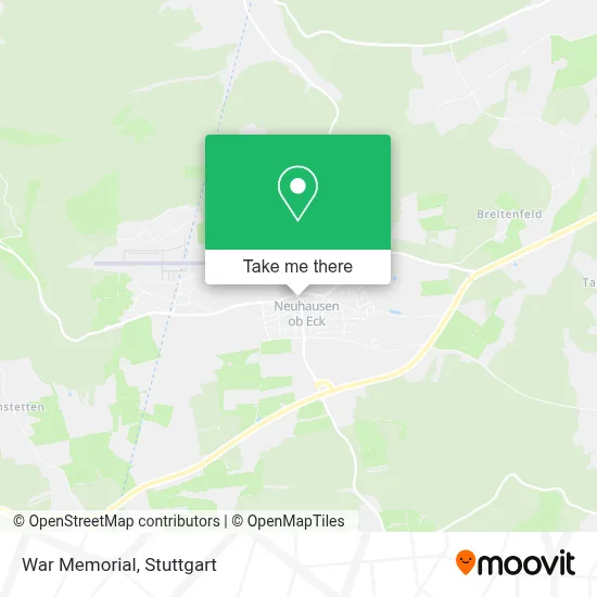 Kriegerdenkmal map