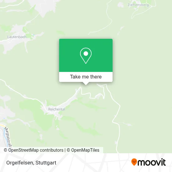 Orgelfelsen map