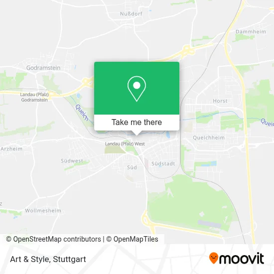 Art & Style map