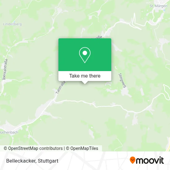 Belleckacker map