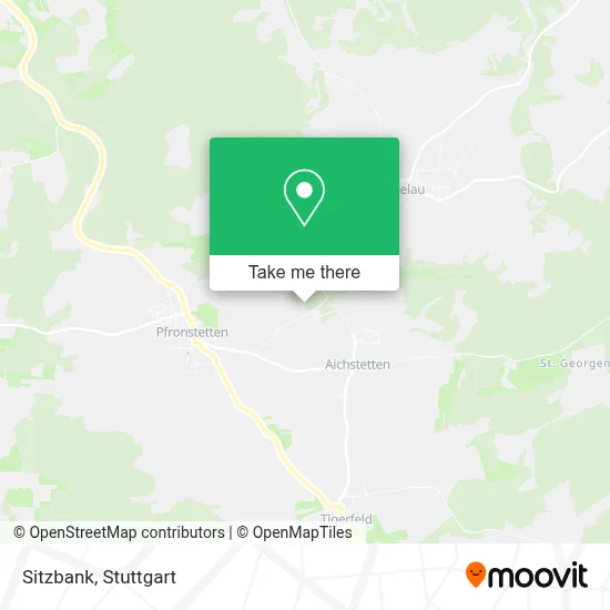 Sitzbank map