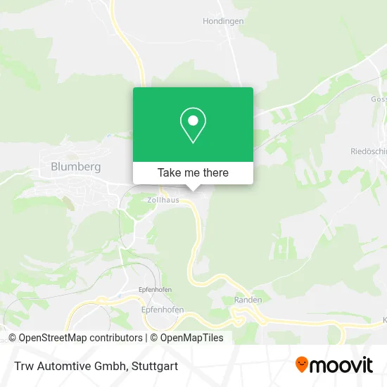 Trw Automtive Gmbh map