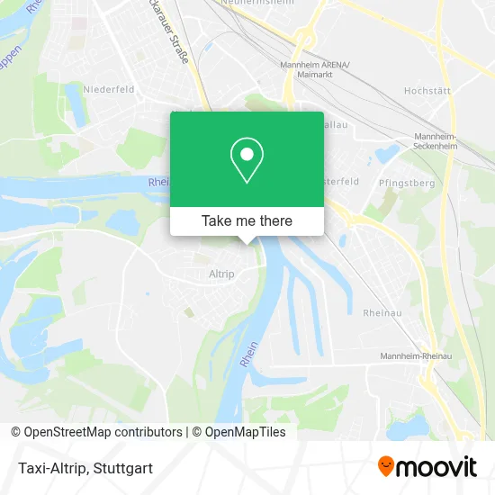 Taxi-Altrip map