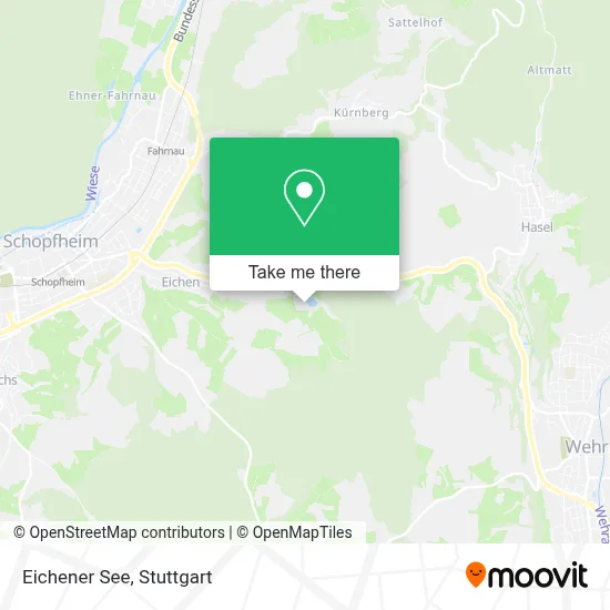 Eichener See map