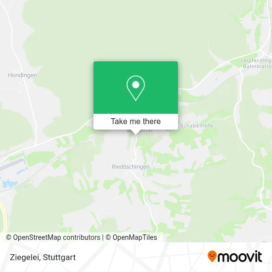 Ziegelei map