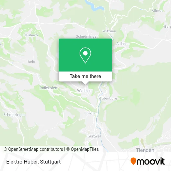 Elektro Huber map