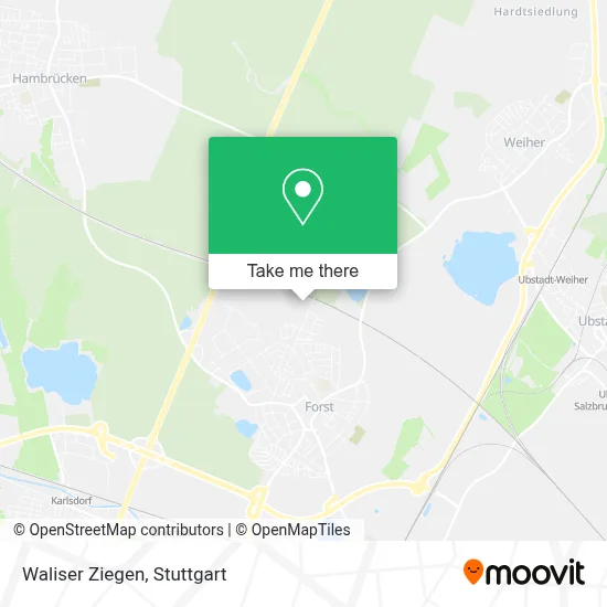 Waliser Ziegen map
