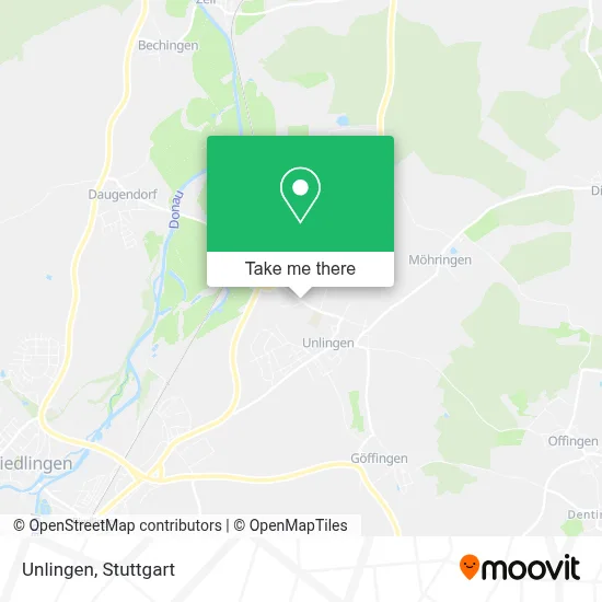 Unlingen map