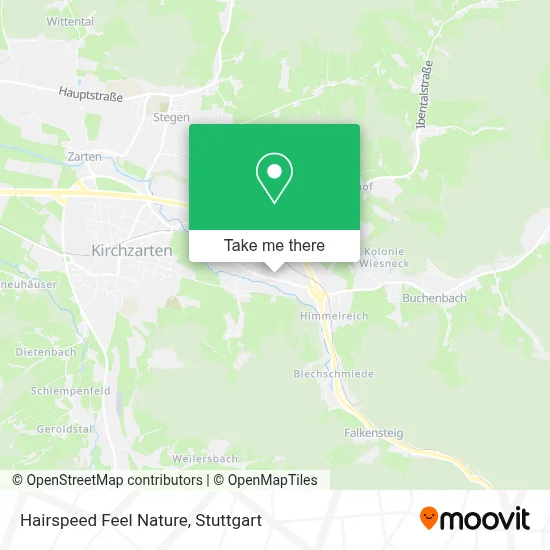Hairspeed Feel Nature map
