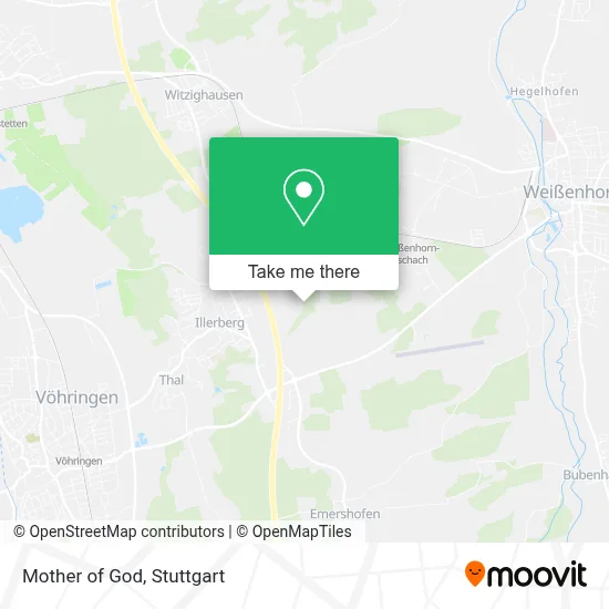 Mutter Gottes map