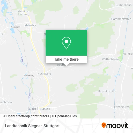 Landtechnik Siegner map