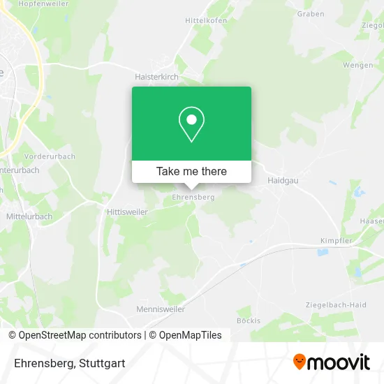 Ehrensberg map