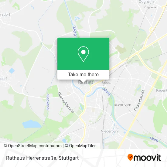 Rathaus Herrenstraße map