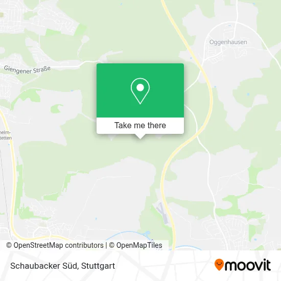 Schaubacker Süd map