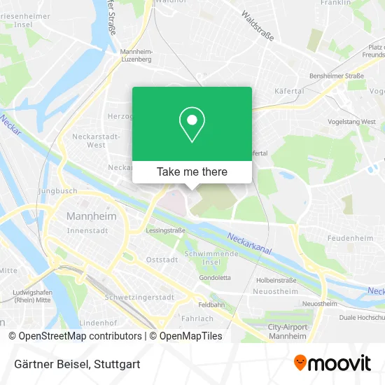 Gärtner Beisel map