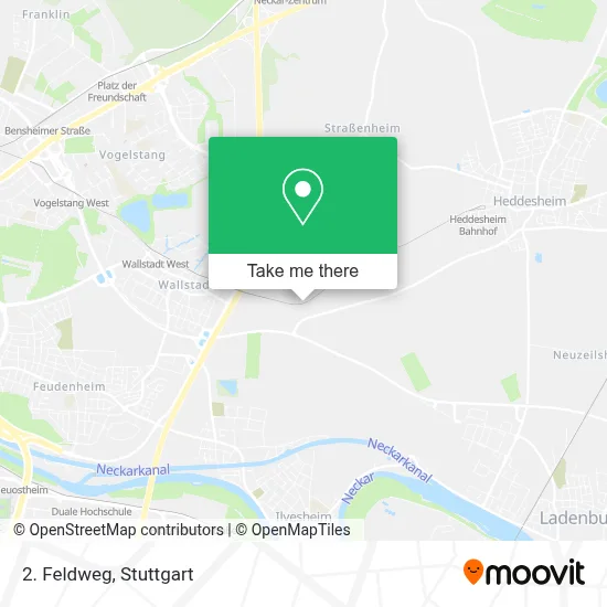 2. Feldweg map