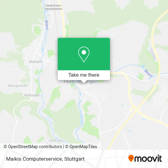 Maikis Computerservice map