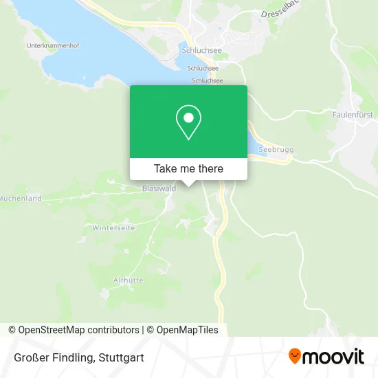 Großer Findling map