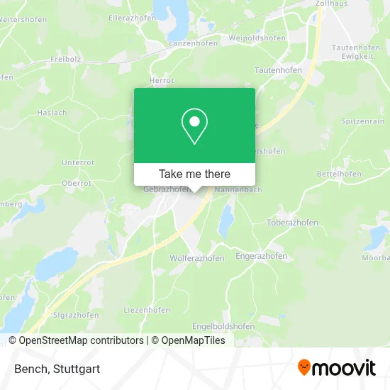 Bench map