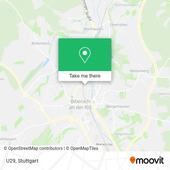 U29 map