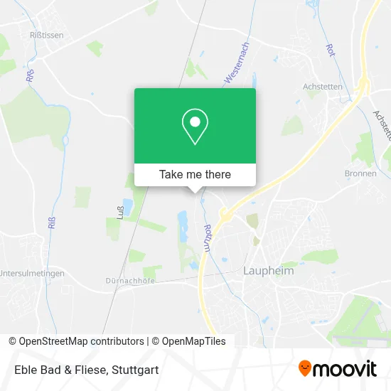 Eble Bad & Fliese map