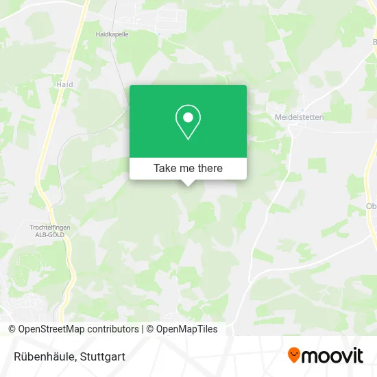 Rübenhäule map