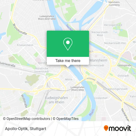 Apollo-Optik map