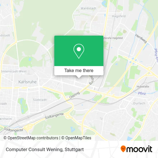 Computer Consult Wening map