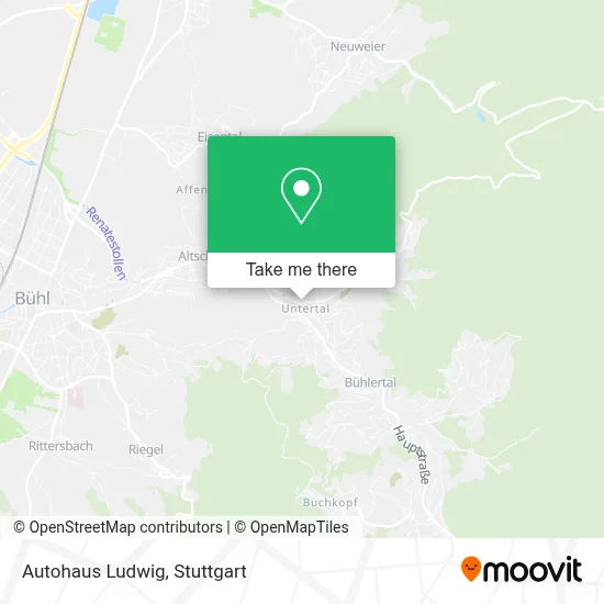 Autohaus Ludwig map