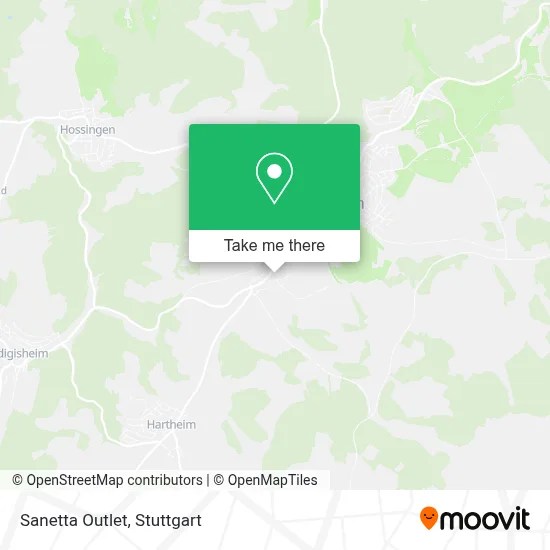 Sanetta Outlet map