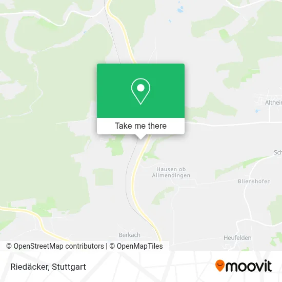 Riedäcker map