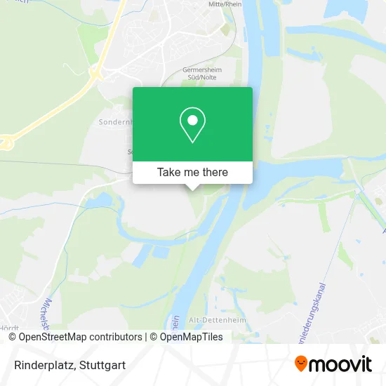 Rinderplatz map