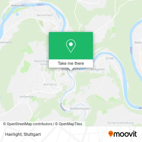 Hairlight map