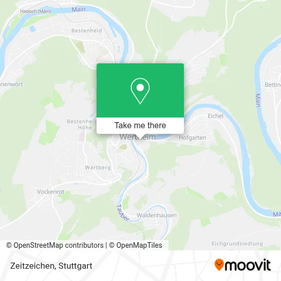 Zeitzeichen map