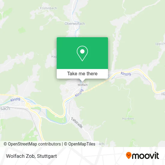 Wolfach Zob map