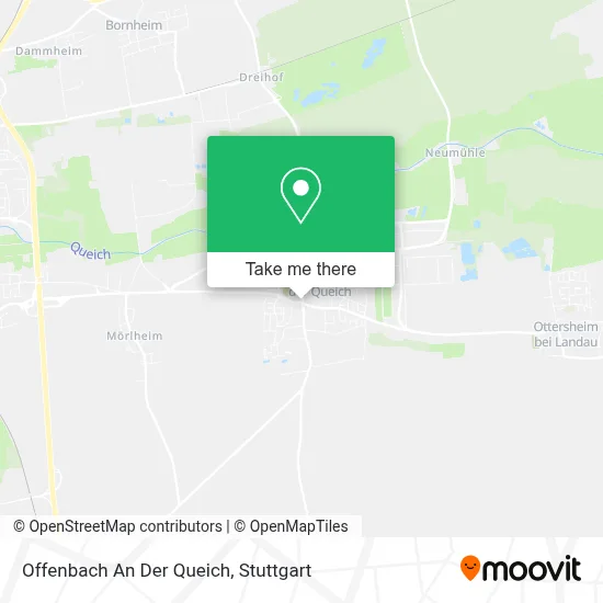 Offenbach An Der Queich map