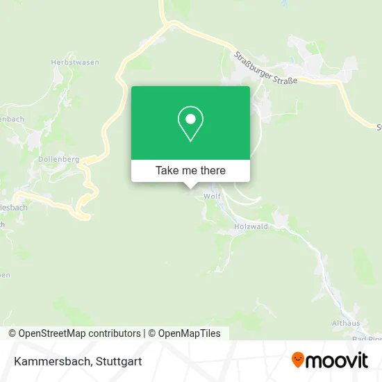 Kammersbach map