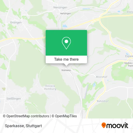 Sparkasse map