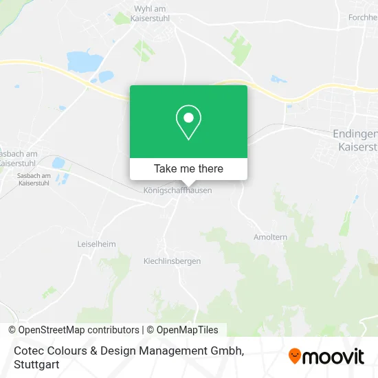 Cotec Colours & Design Management Gmbh map