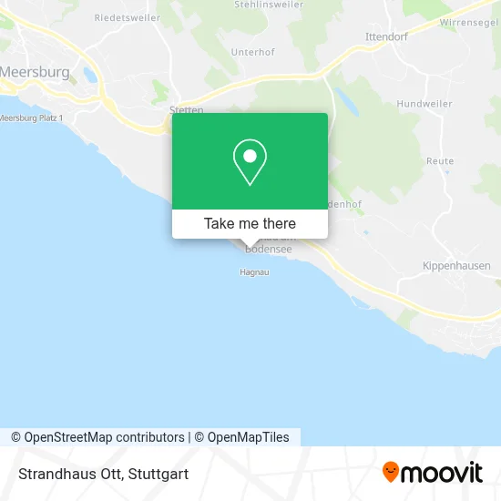 Strandhaus Ott map