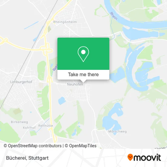 Bücherei map