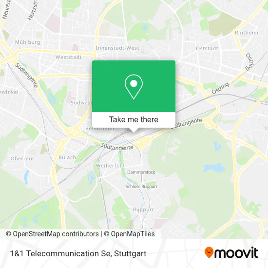 1&1 Telecommunication Se map