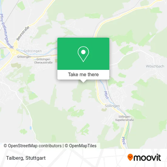 Talberg map